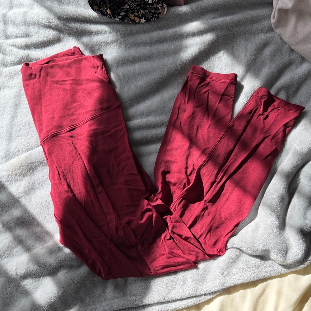 Red Leggings